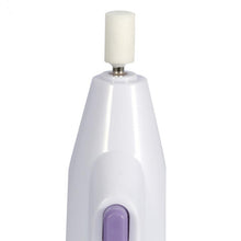Load image into Gallery viewer, Electric Nail File Drill Kit Tips Manicure Toenail Pedicure Salon Pen Shape Manicure Kit Nail Drill Buffers Pedicure Tool with 5 Bits