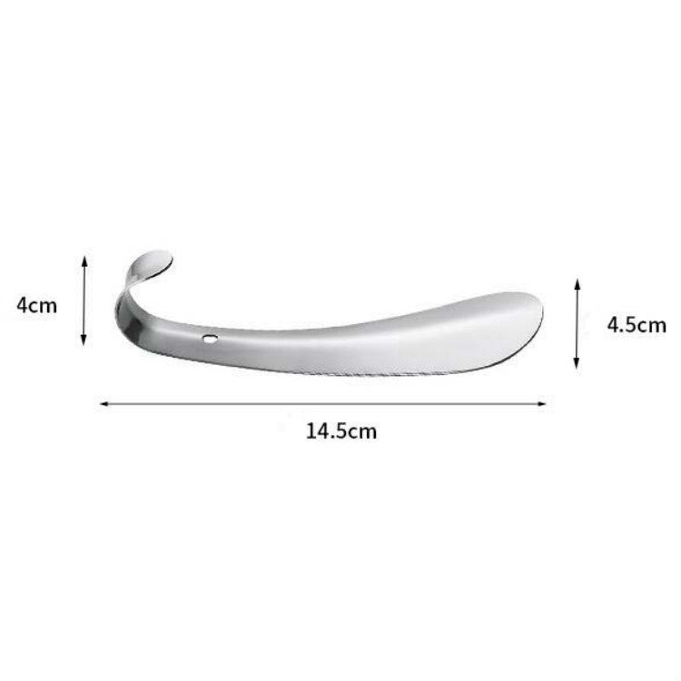 Stainless Steel Shoehorn Lift Shoe Wearer Metal Shoe Lifter
