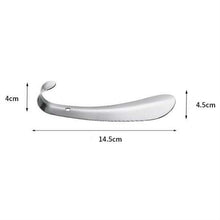 Load image into Gallery viewer, Stainless Steel Shoehorn Lift Shoe Wearer Metal Shoe Lifter