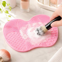 Load image into Gallery viewer, Silicone Brush Cleaner Mat Washing Tools For Cosmetic Make Up Eyebrow Brushes Cleaning Pad Scrubber Board