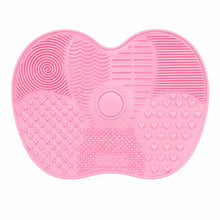 Load image into Gallery viewer, Silicone Brush Cleaner Mat Washing Tools For Cosmetic Make Up Eyebrow Brushes Cleaning Pad Scrubber Board