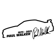 Load image into Gallery viewer, 10 PCS Paul Walker Fashion Car Styling Vinyl Car Sticker, Size: 13x5cm, Paul Walker