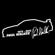 Load image into Gallery viewer, 10 PCS Paul Walker Fashion Car Styling Vinyl Car Sticker, Size: 13x5cm, Paul Walker