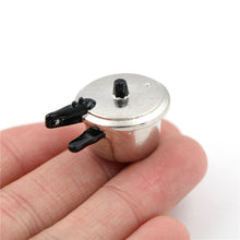 Load image into Gallery viewer, Doll House Mini Kitchen Pressure Cooker Cooking Tools Children Educational Toys
