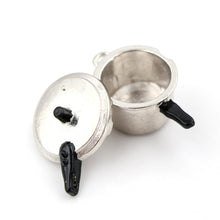 Load image into Gallery viewer, Doll House Mini Kitchen Pressure Cooker Cooking Tools Children Educational Toys