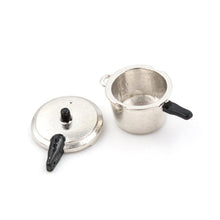 Load image into Gallery viewer, Doll House Mini Kitchen Pressure Cooker Cooking Tools Children Educational Toys