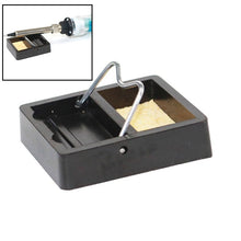 Load image into Gallery viewer, 2 PCS Small Square Soldering Iron Frame Bakelite Simple Soldering Iron Bracket, Iron Bracket