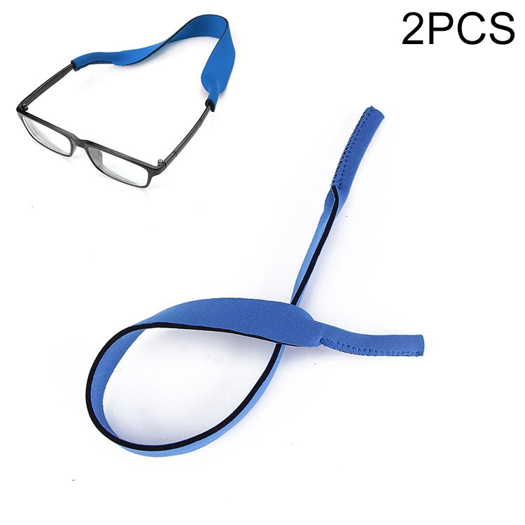 2 PCS Neoprene Diving Swimming Glasses Band Sunglasses Sponge Rope