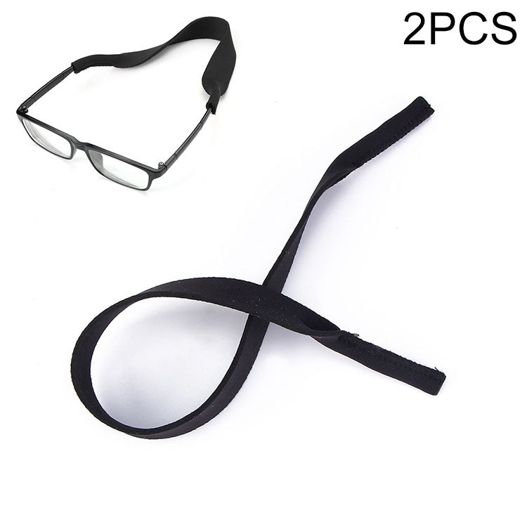 2 PCS Neoprene Diving Swimming Glasses Band Sunglasses Sponge Rope