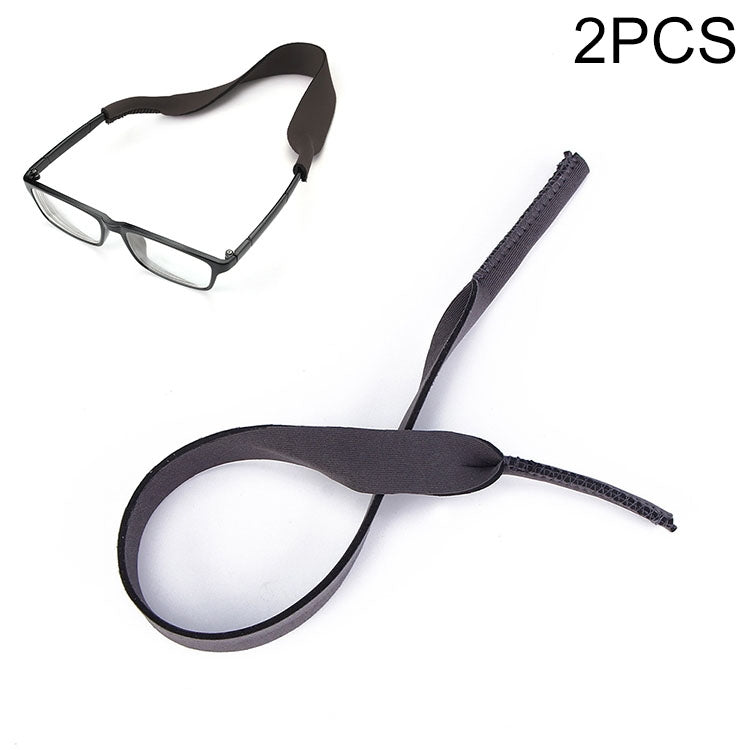 2 PCS Neoprene Diving Swimming Glasses Band Sunglasses Sponge Rope
