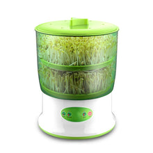 Load image into Gallery viewer, Intelligent Bean Sprouts Maker Household Upgrade Large Capacity Thermostat Green Seeds Growing Automatic Sprout Machine, Intelligent Bean Sprouts Maker