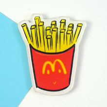 Load image into Gallery viewer, 5 PCS Cartoon Food Soft Magnetic Message Board Blackboard Refrigerator Magnet, Sushi, Poached Egg, Burger, Bun, Salmon, Chicken Leg, Lollipop, Popcorn, Hot Pot, French Fries