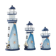 Load image into Gallery viewer, Creative Decorative Wrought Iron Flash Tower LED Night Light, Small 14cm, Medium 19cm, Large 30cm