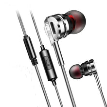 Load image into Gallery viewer, Earphone Headphones D05 Metal Stereo Headset with Mic Earphones Noise Cancelling auriculares Earbud for phone Xiaomi Music