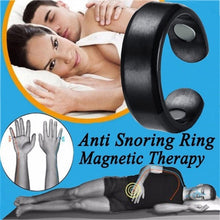 Load image into Gallery viewer, Acupressure Anti Snore Ring Treatment Reflexology Anti Snoring Apnea Sleeping Device