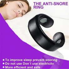 Load image into Gallery viewer, Acupressure Anti Snore Ring Treatment Reflexology Anti Snoring Apnea Sleeping Device