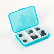Load image into Gallery viewer, 2 PCS Mini 6 Slots Portable Vitamin Medical Organizer