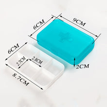 Load image into Gallery viewer, 2 PCS Mini 6 Slots Portable Vitamin Medical Organizer