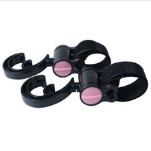 Load image into Gallery viewer, 2 PCS/LOT Baby Stroller Accessories Hook Multifunction Baby Stroller Black Plastic Hook, Plastic Hook(Pink), Plastic Hook(Yellow)