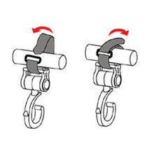 Load image into Gallery viewer, 2 PCS/LOT Baby Stroller Accessories Hook Multifunction Baby Stroller Black Plastic Hook, Plastic Hook(Pink), Plastic Hook(Yellow)