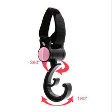 Load image into Gallery viewer, 2 PCS/LOT Baby Stroller Accessories Hook Multifunction Baby Stroller Black Plastic Hook, Plastic Hook(Pink), Plastic Hook(Yellow)