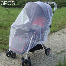 Load image into Gallery viewer, 3 PCS 150cm Baby Pushchair Mosquito Insect Shield Net Safe Infants Protection Mesh Stroller Accessories Mosquito Net
