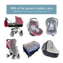 Load image into Gallery viewer, 3 PCS 150cm Baby Pushchair Mosquito Insect Shield Net Safe Infants Protection Mesh Stroller Accessories Mosquito Net