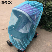 Load image into Gallery viewer, 3 PCS 150cm Baby Pushchair Mosquito Insect Shield Net Safe Infants Protection Mesh Stroller Accessories Mosquito Net