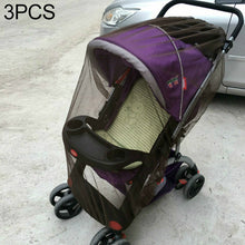 Load image into Gallery viewer, 3 PCS 150cm Baby Pushchair Mosquito Insect Shield Net Safe Infants Protection Mesh Stroller Accessories Mosquito Net