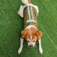 Load image into Gallery viewer, Foldable Reflective Stripe Hooded Pet Raincoat Dog Waterproof Clothing, S, M, L, XL, XXL