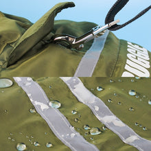 Load image into Gallery viewer, Foldable Reflective Stripe Hooded Pet Raincoat Dog Waterproof Clothing, S, M, L, XL, XXL