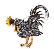 Load image into Gallery viewer, Personality Retro Cock Girl Brooch, Red, Orange, Purple, Gray