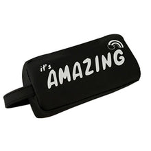 Load image into Gallery viewer, Large Black Letter Creative Silicone Pen Box Pencilcase School Stationery Supplies