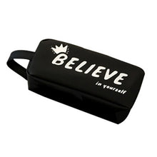 Load image into Gallery viewer, Large Black Letter Creative Silicone Pen Box Pencilcase School Stationery Supplies