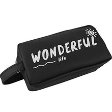 Load image into Gallery viewer, Large Black Letter Creative Silicone Pen Box Pencilcase School Stationery Supplies