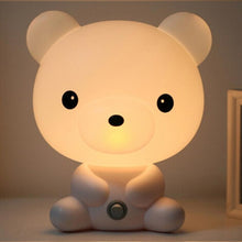 Load image into Gallery viewer, Baby Bedroom Lamps Night Light Cartoon Pets Pvc Plastic Sleep Led Kid Lamp Bulb, US, EU