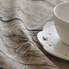 Load image into Gallery viewer, Vintage Popular Table Cloth Linen Rectangular Tablecloth Wooden Grain Dustproof Restaurant Table Cover, 50x70cm, 70x70cm, 90x90cm, 100x140cm, 140x140cm, 140x180cm, 140x200cm, 140x220cm