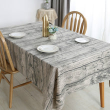 Load image into Gallery viewer, Vintage Popular Table Cloth Linen Rectangular Tablecloth Wooden Grain Dustproof Restaurant Table Cover, 50x70cm, 70x70cm, 90x90cm, 100x140cm, 140x140cm, 140x180cm, 140x200cm, 140x220cm