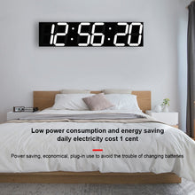 Load image into Gallery viewer, Multifunctional LED Wall Clock Creative Digital Clock, Hollow Remote Control, Sealed Box Remote Control