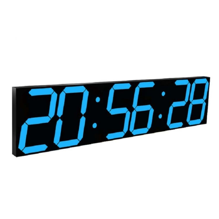 Multifunctional LED Wall Clock Creative Digital Clock, Hollow Remote Control, Sealed Box Remote Control