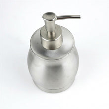 Load image into Gallery viewer, Stainless Steel Lotion Bottle Hand Soap Dispenser Hand Sanitizer Bottle, 390ml