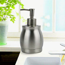 Load image into Gallery viewer, Stainless Steel Lotion Bottle Hand Soap Dispenser Hand Sanitizer Bottle, 390ml