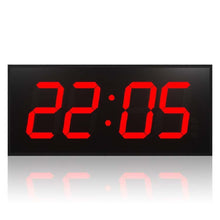 Load image into Gallery viewer, LED Large Screen Digital Electronic Clock Remote Control Double-sided Wall Clock