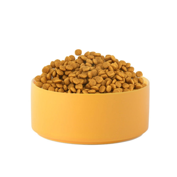 Cat Bowl Dog Pot Pet Ceramic Bowl, 13cm/400ml Single Bowl, 13cm/400ml Single Bowl With Wooden Stand, 13cm/400ml Double Bowl With Wooden Stand, 15.5cm/850ml Single Bowl, 15.5cm/850ml Single Bowl With Wooden Stand