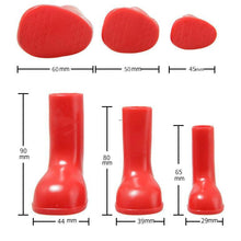 Load image into Gallery viewer, 4 PCS/Set Pet Rain Boots Waterproof Non-slip Dog Shoes, S, M, L