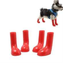 Load image into Gallery viewer, 4 PCS/Set Pet Rain Boots Waterproof Non-slip Dog Shoes, S, M, L