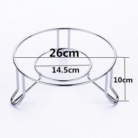 Pot Rack Wok Steamer Pot Mat Kitchen Shelf, Kitchen Shelf