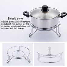 Load image into Gallery viewer, Pot Rack Wok Steamer Pot Mat Kitchen Shelf, Kitchen Shelf
