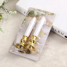 Load image into Gallery viewer, 2 PCS Artificial Long Candle Light Plastic Electronic Candle