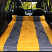 Load image into Gallery viewer, 5cm Thick Inflatable Automatic SUV Car Inflatable Bed Travel Car Outdoor Air Mattress Bed Car Auto Sources Bed Travel Bed, Orange, Blue